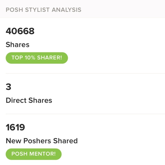 MY POSH STATS - Picture 4 of 4